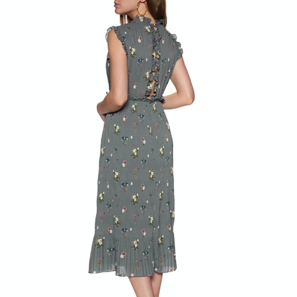 🍒NWT🍒 TED BAKER SMOCK MIDI DRESS - Picture 13 of 14